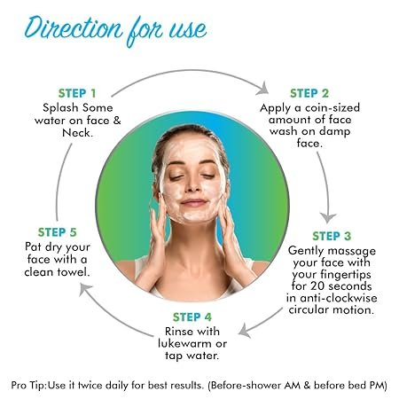 Deep Clean Face Wash with Tea Tree Oil & Hyaluronic Acid
